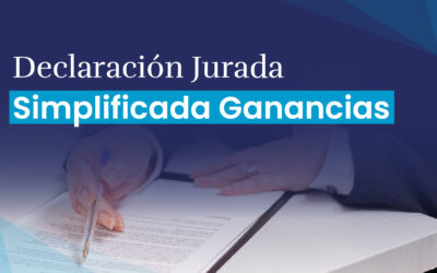 Declaración Jurada Simplificada Ganancias